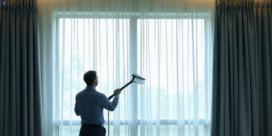 Commercial drapes cleaning service condell-park-nsw hotels offices